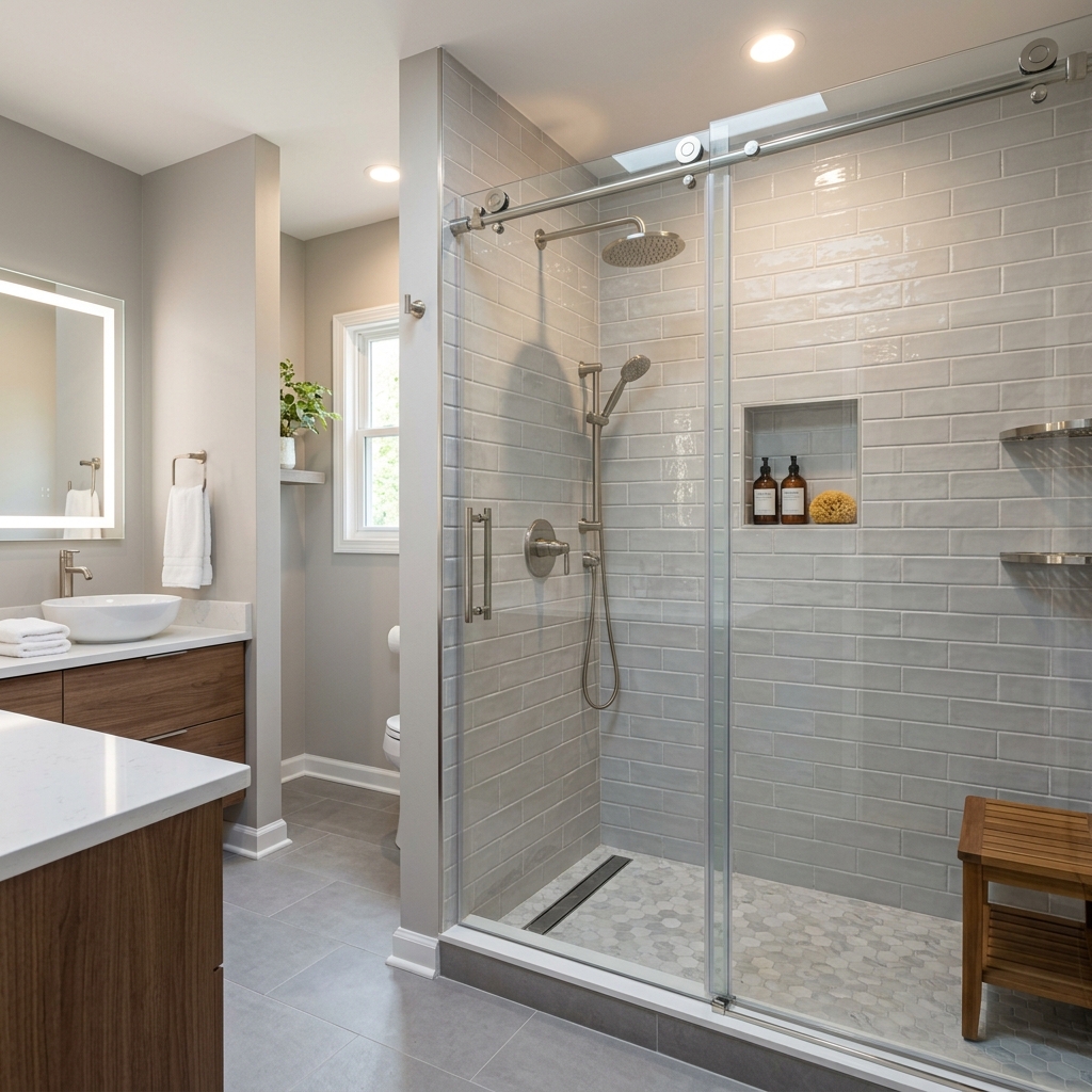 Tub To Shower Conversion Project