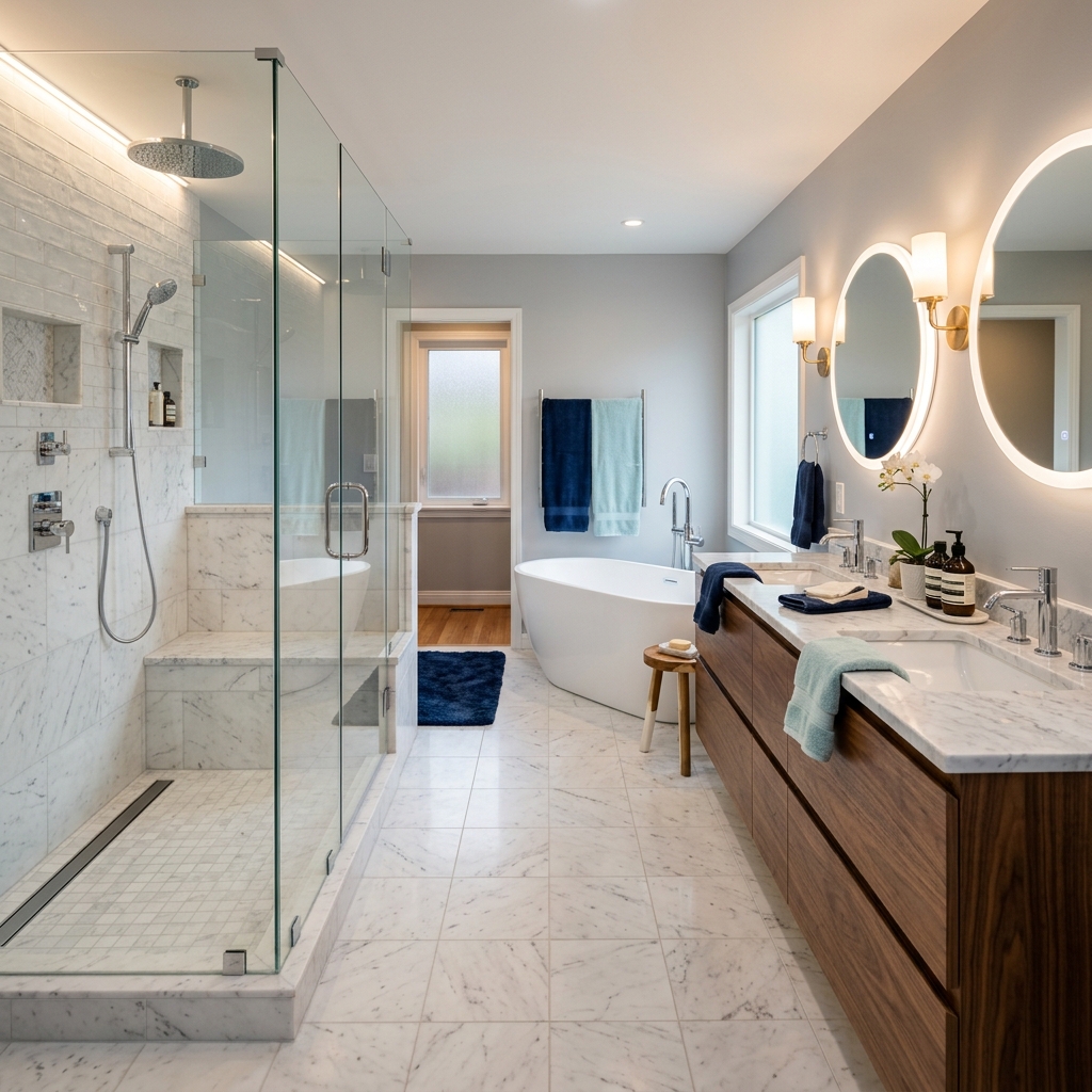 Luxury Master Bathroom Overhaul